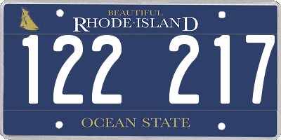 RI license plate 122217