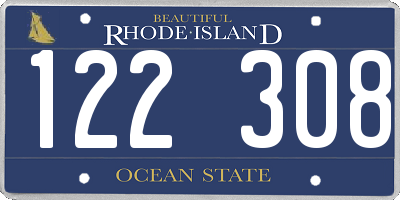 RI license plate 122308