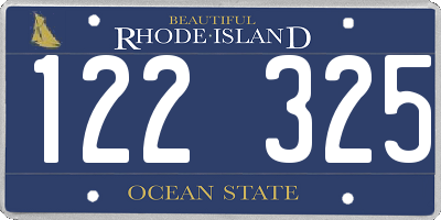 RI license plate 122325