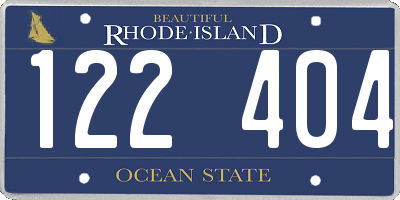 RI license plate 122404