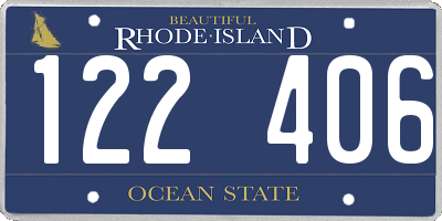 RI license plate 122406