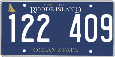 RI license plate 122409