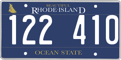 RI license plate 122410