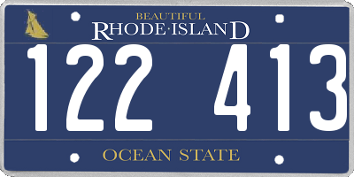 RI license plate 122413