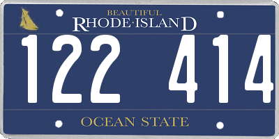 RI license plate 122414