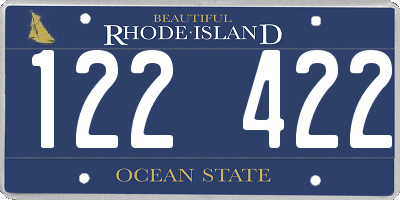 RI license plate 122422