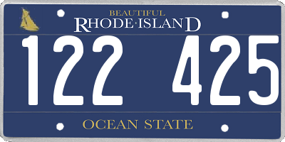 RI license plate 122425