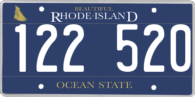 RI license plate 122520