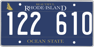 RI license plate 122610