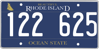 RI license plate 122625