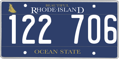 RI license plate 122706