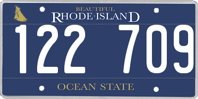RI license plate 122709