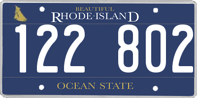 RI license plate 122802