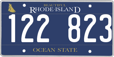 RI license plate 122823