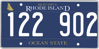 RI license plate 122902