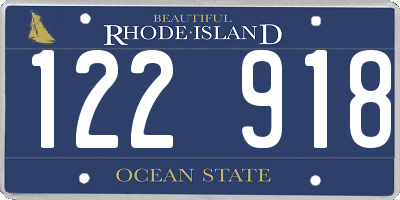 RI license plate 122918