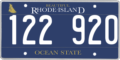 RI license plate 122920