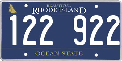 RI license plate 122922