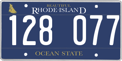 RI license plate 128077