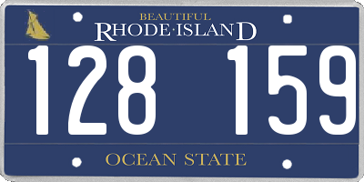 RI license plate 128159