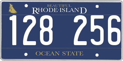 RI license plate 128256