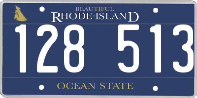 RI license plate 128513