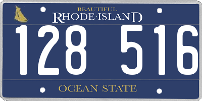 RI license plate 128516