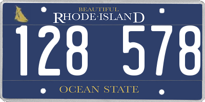 RI license plate 128578
