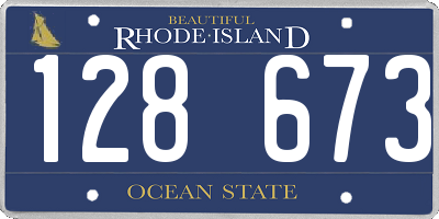 RI license plate 128673