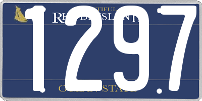 RI license plate 1297