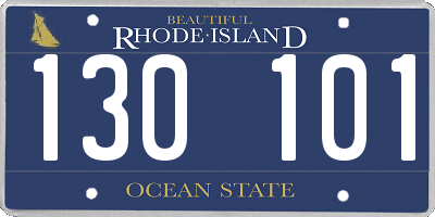 RI license plate 130101