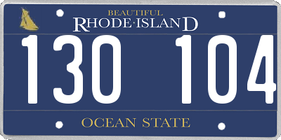 RI license plate 130104