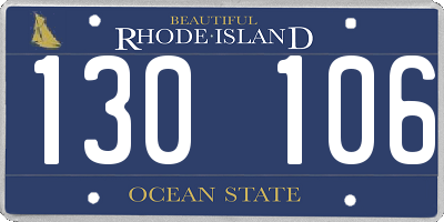RI license plate 130106