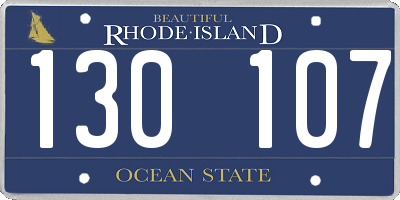 RI license plate 130107