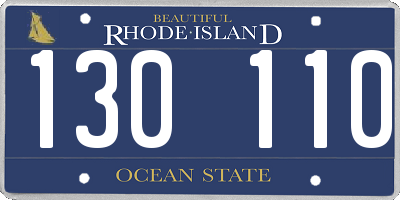 RI license plate 130110