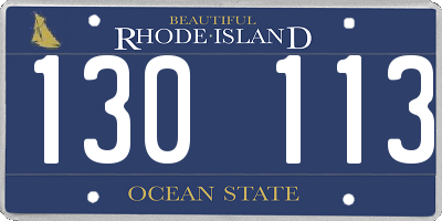 RI license plate 130113