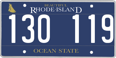 RI license plate 130119