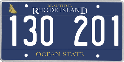 RI license plate 130201