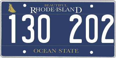 RI license plate 130202
