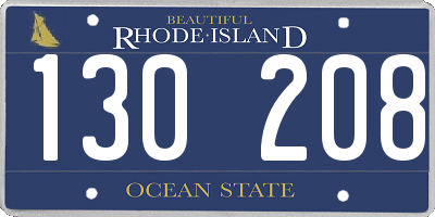 RI license plate 130208