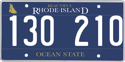 RI license plate 130210