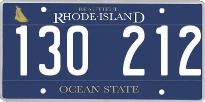 RI license plate 130212