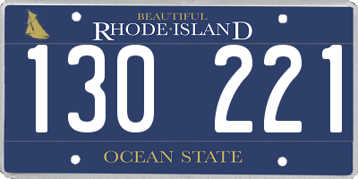 RI license plate 130221