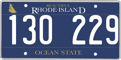 RI license plate 130229