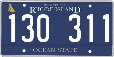 RI license plate 130311