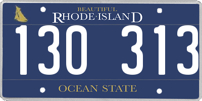 RI license plate 130313