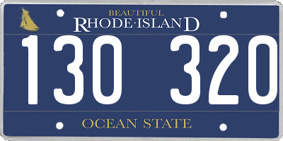 RI license plate 130320