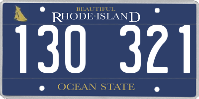 RI license plate 130321