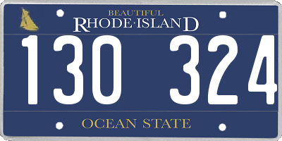 RI license plate 130324