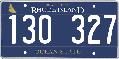 RI license plate 130327